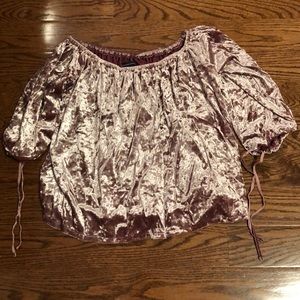 American Eagle Off the Shoulder Shirt